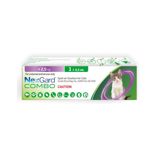 Nexgard Combo Cat <2.5 kg