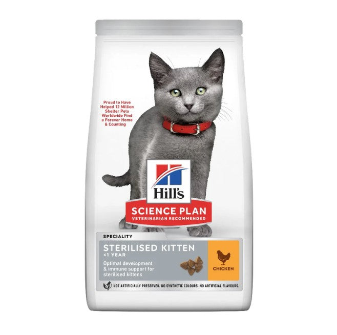 Hills Science Plan Feline Sterilised Cat Kitten