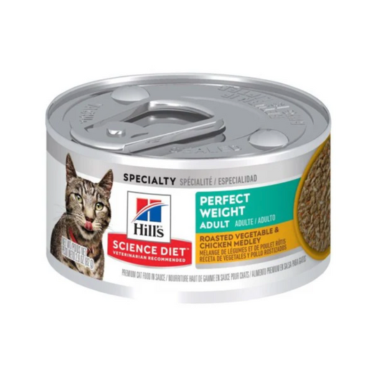 Hills Science Plan Feline Perfect Weight Wet Can