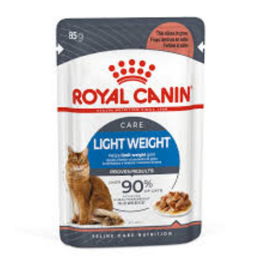 Royal Canin Feline Light Weight Care Wet Chunks In Gravy