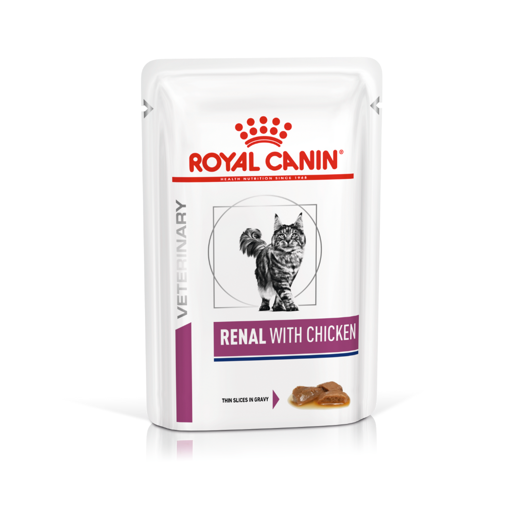 Royal Canin Feline Renal Chicken Wet Pouch