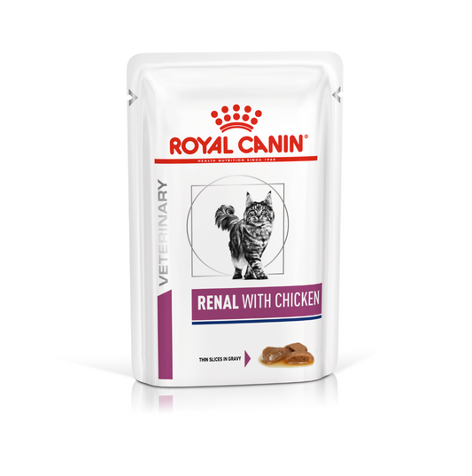 Royal Canin Feline Renal Chicken Wet Pouch