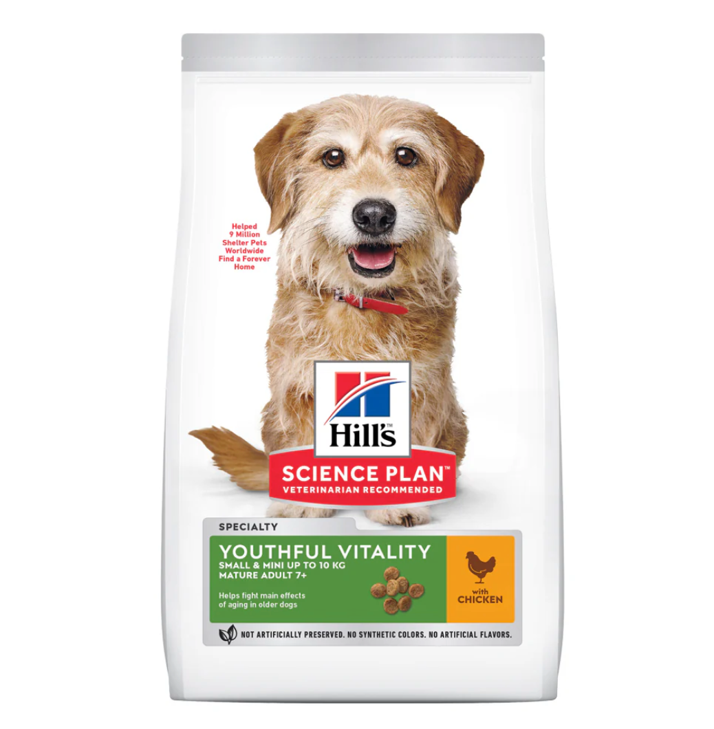 Hills Science Plan Canine Senior Vitality Small & Mini 7+