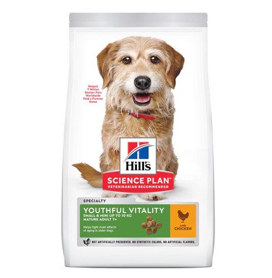 Hills Science Plan Canine Senior Vitality Small & Mini 7+