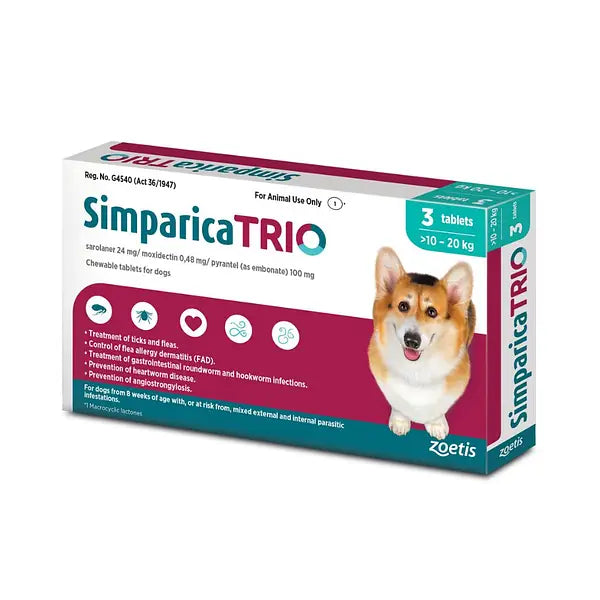 Simparica Trio Tablet